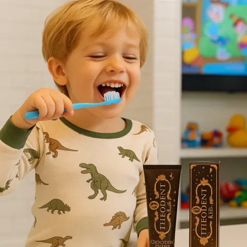 Theodent Kids Florürsüz Çocuk Diş Macunu