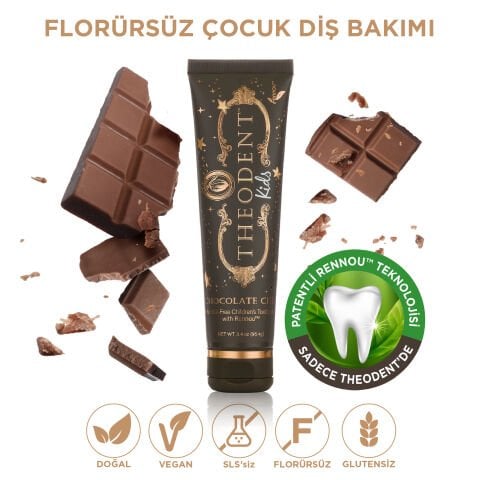 Theodent Kids Florürsüz Çocuk Diş Macunu