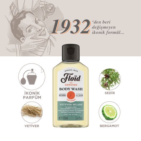 Floïd Duş Jeli Vetyver Splash 100 ml