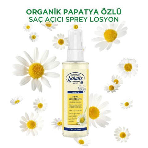 Schultz Saç Açıcı Sprey Losyon - Organik Papatya Özlü (150ml)
