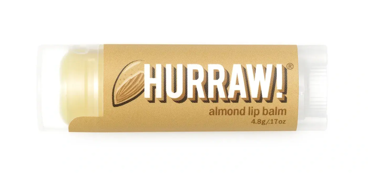 Hurraw! Badem Lip Balm - Kaliforniya Badem Yağı Özlü