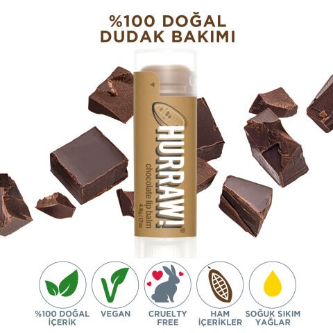 Hurraw! Chocolate Lip Balm