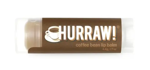 Hurraw! Coffee Bean Lip Balm - Kahve Çekirdeği Özlü Nemlendirici