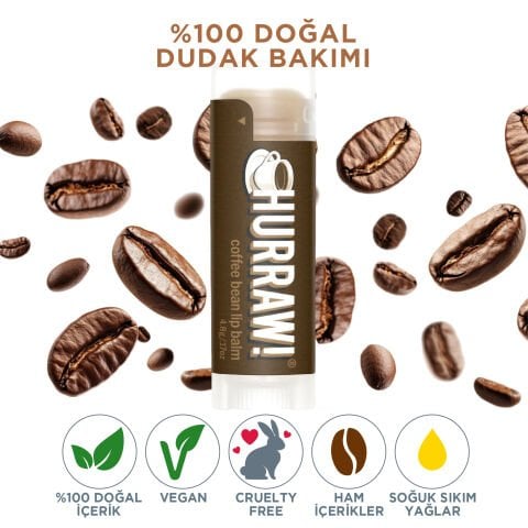 Hurraw! Coffee Bean Lip Balm