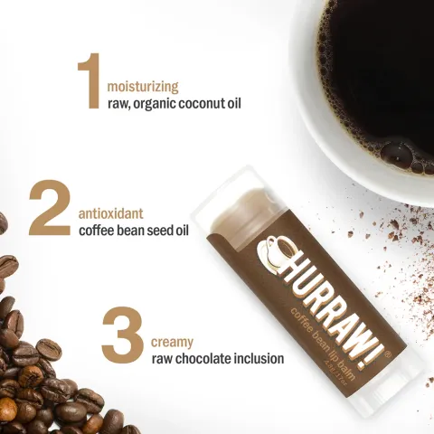 Hurraw! Coffee Bean Lip Balm