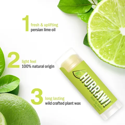 Hurraw! Lime Lip Balm
