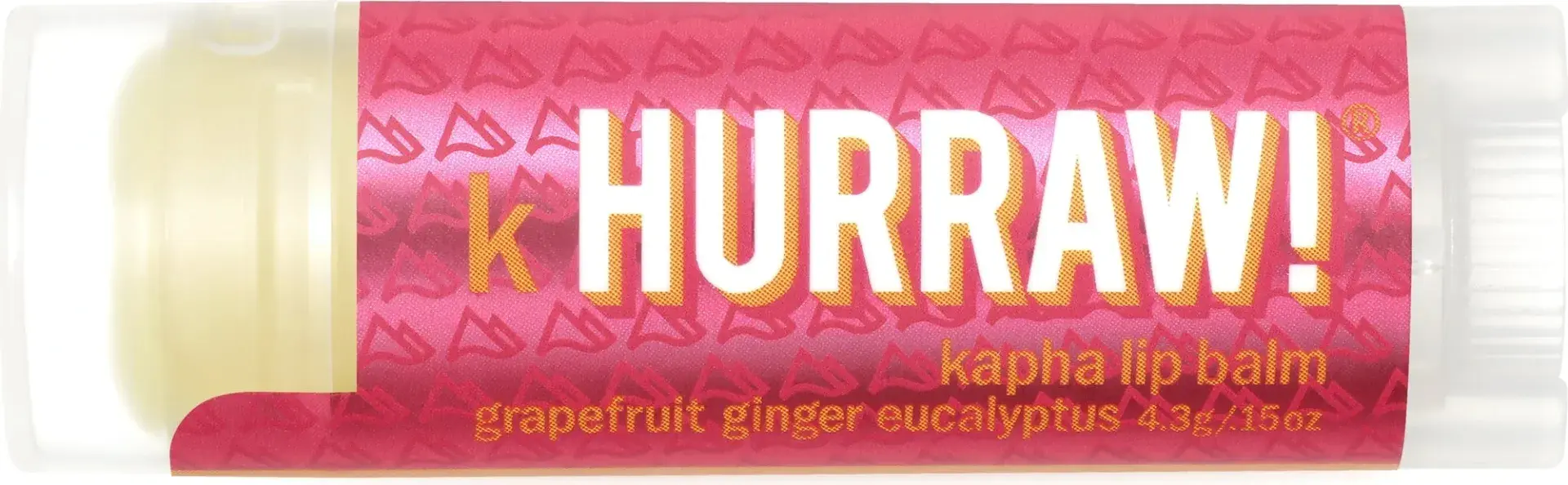 Hurraw! Kapha Lip Balm - Zencefil & Greyfurt Canlandırıcı