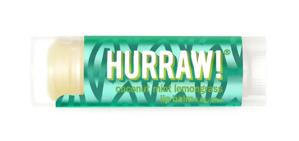 Hurraw! Pitta Lip Balm - Naneli & Hindistan Cevizli Ferahlatıcı