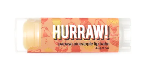 Hurraw! Papaya Pineapple Lip Balm