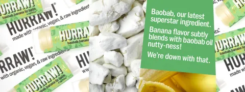 Hurraw! Baobab Banana Lip Balm