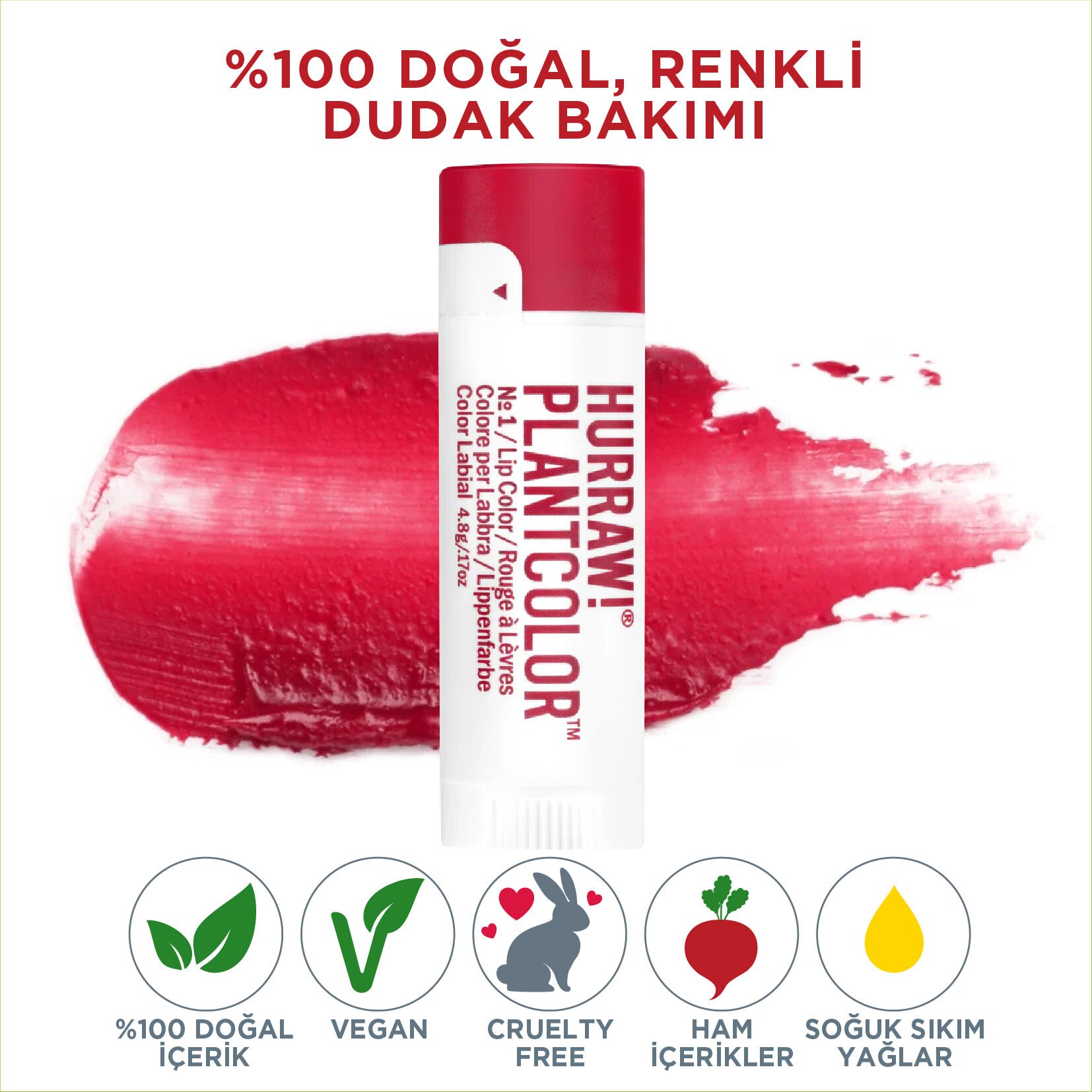 Hurraw! Plantcolor™ No 1