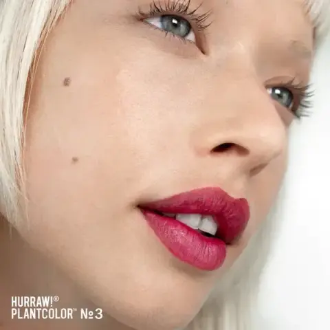 Hurraw! Plantcolor™ No 3 Dudak Balmı - %100 Bitkisel Yoğun Renk