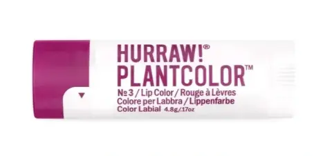 Hurraw! Plantcolor™ No 3 Dudak Balmı - %100 Bitkisel Yoğun Renk