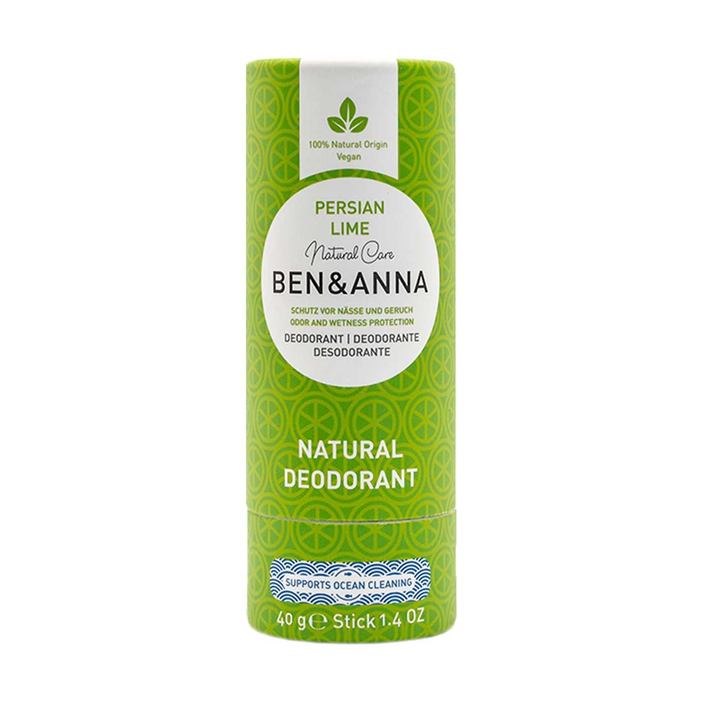 Ben&Anna Doğal Deodorant – Persian Lime - 40 mg