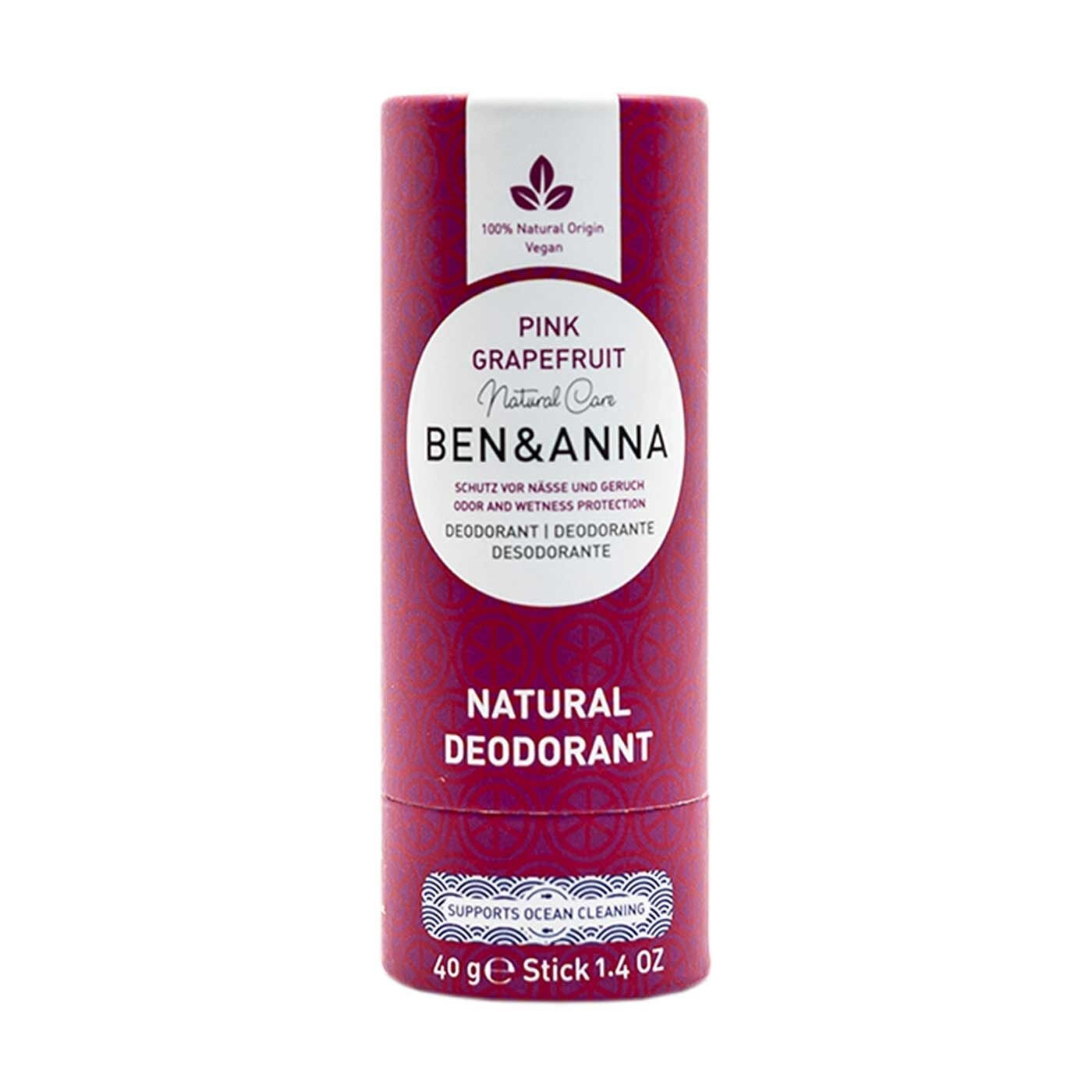 Ben&Anna Pink Grapefruit Doğal Deodorant 40 gr - Greyfurt ve Limon