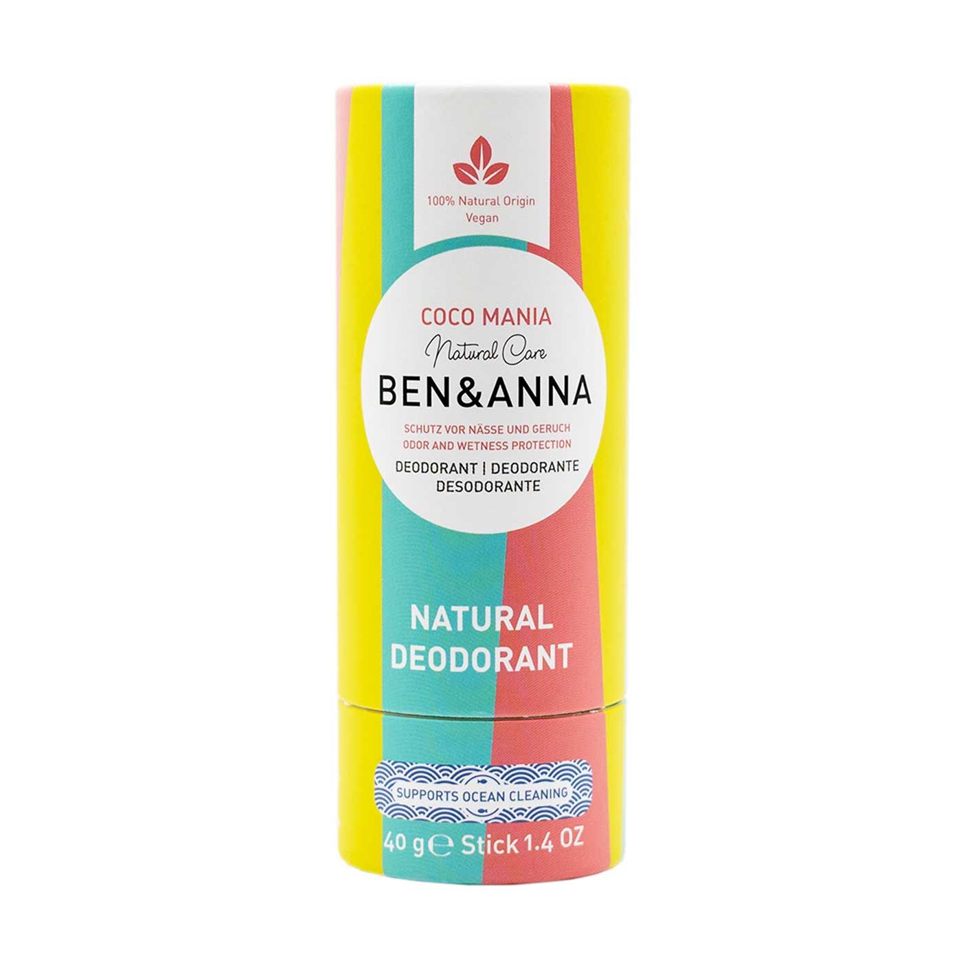 Ben&Anna Doğal Deodorant – Coco Mania - 40 mg