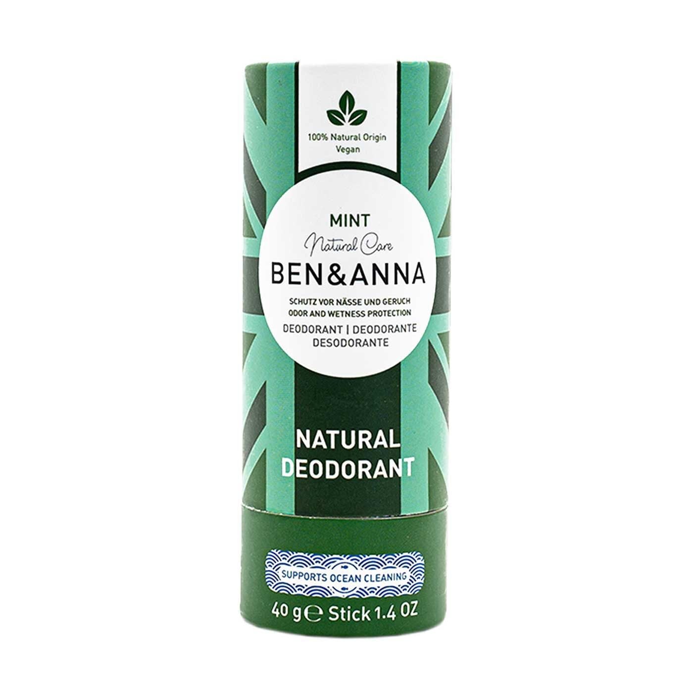 Ben&Anna Mint Doğal Deodorant 40 gr - Taze Nane Aromalı