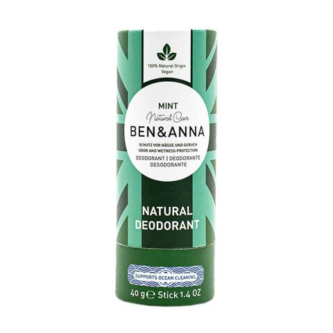 Ben&Anna Mint Doğal Deodorant 40 gr - Taze Nane Aromalı