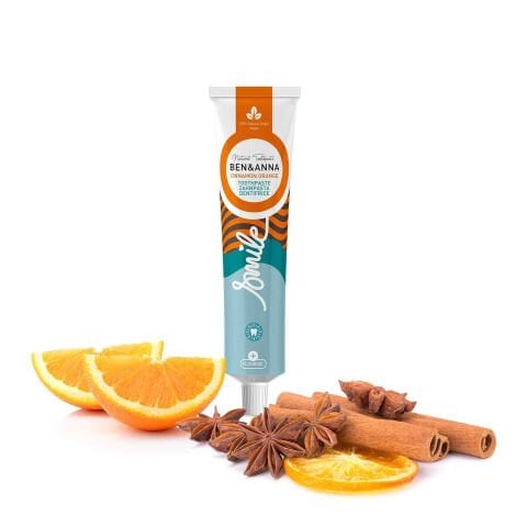 Ben&Anna Tarçın ve Portakal Aromalı Diş Macunu 75 ml - Vegan Bakım