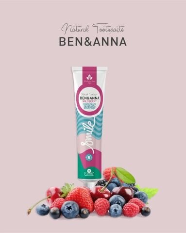 Ben&Anna Yaban Mersini Aromalı Diş Macunu