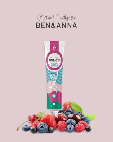 Ben&Anna Yaban Mersini Aromalı Diş Macunu 75 ml - Vegan Bakım