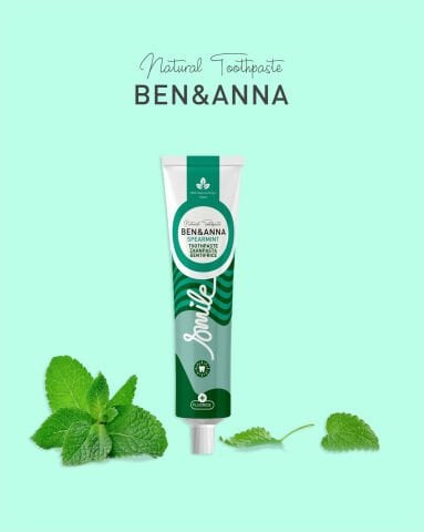 Ben&Anna Nane Aromalı Diş Macunu 75 ml - Ferahlatıcı Bakım