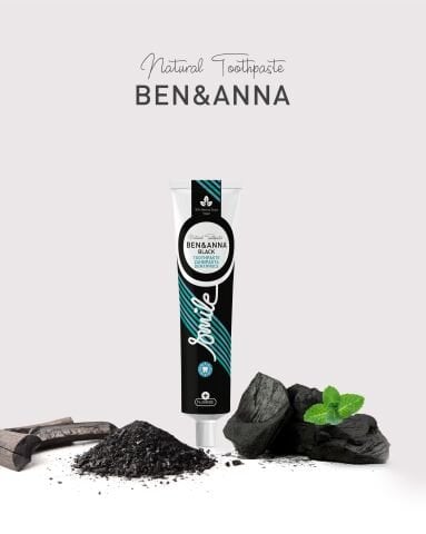 Ben&Anna Aktif Karbon Diş Macunu 75 ml - Beyazlatıcı Etkili