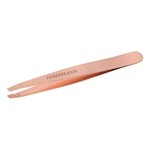 Tweezerman Rose Gold Slant Tweezer - Altın Pembe Cımbız