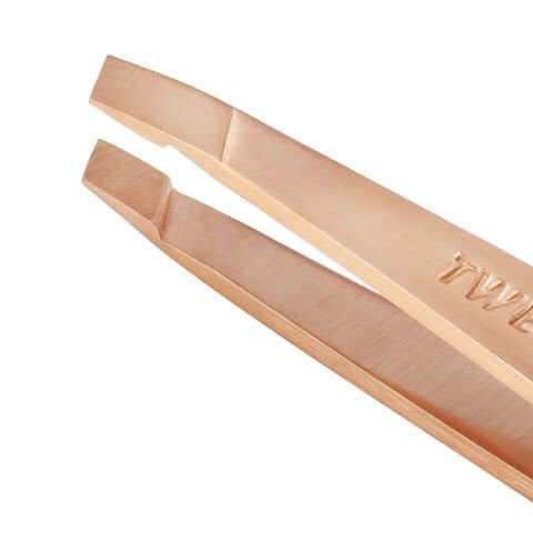 Tweezerman Mini Slant Tweezer Rose Gold - Altın Pembe Cımbız