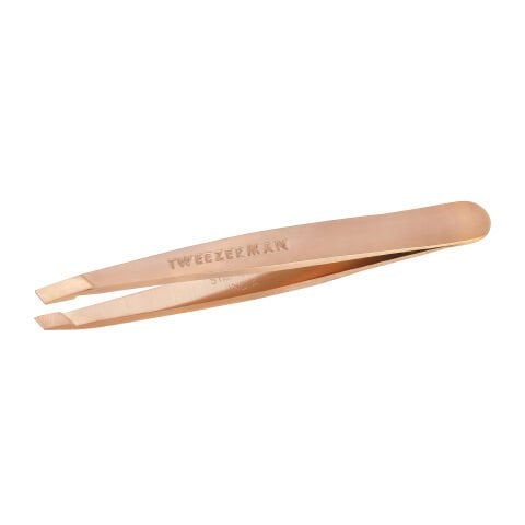 TWEEZERMAN Mini Slant Tweezer Rose Gold -Altın Pembe Cımbız