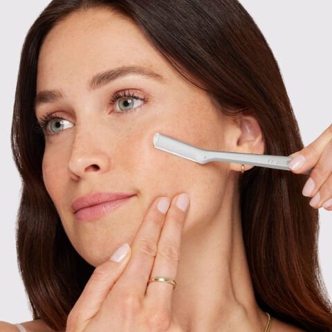 Tweezerman Facial Razor - Yüz Usturası ve Yedek Bıçak Seti