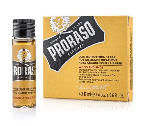 Proraso Sakal Bakım Yağı Sıcak Uygulama-Wood Spice