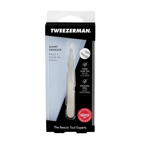 Tweezerman Slant Tweezer Classic Stainless Steel - Çelik Cımbız