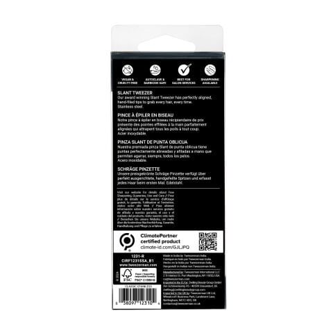 Tweezerman Eğik Uçlu Klasik Paslanmaz Çelik Cımbız