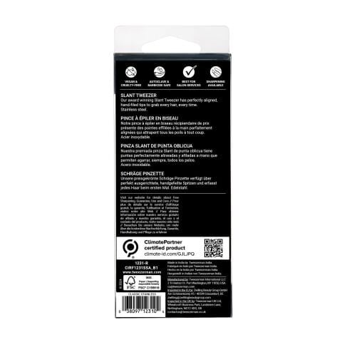 Tweezerman Slant Tweezer Classic Stainless Steel - Çelik Cımbız