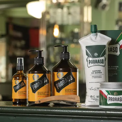 Proraso Wood & Spice Sakal Şampuanı 500 ml Profesyonel Boy