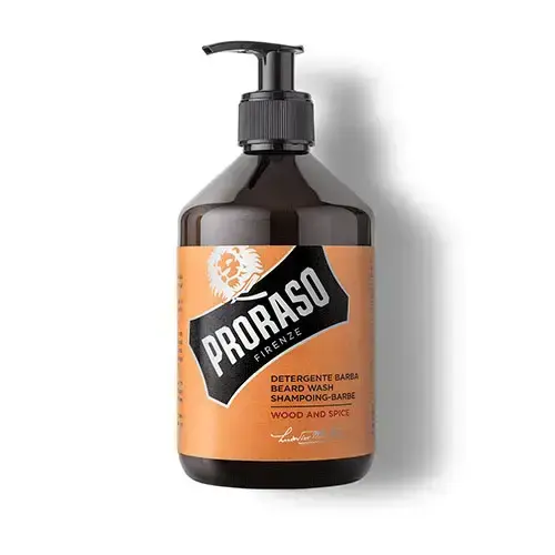Proraso Wood & Spice Sakal Şampuanı 500 ml Profesyonel Boy